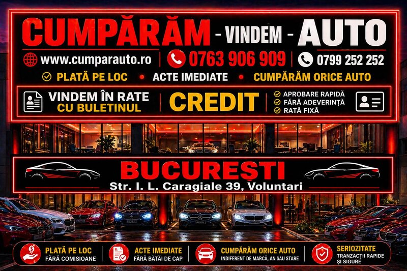 ANGAJEZ SOFER / AJUTOR PARC AUTO – VOLUNTARI